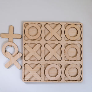 puzzle educativi montessori legno tris